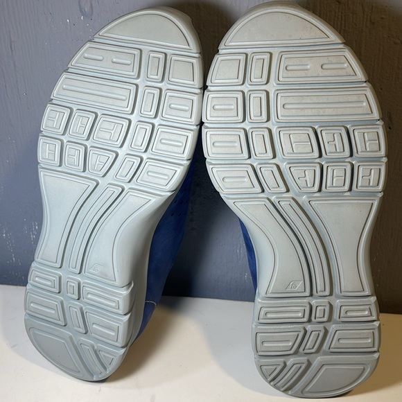 Women’s 9 M Samuel Hubbard Waxed Nubuck Sneakers “Flight” Blue - Picture 7 of 9